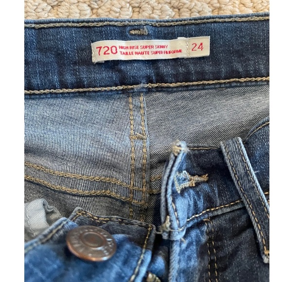 Levi’s High Rise Super Skinny Jeans - Picture 5 of 5